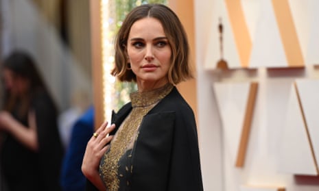 ‘I wanted to recognise the women who were not recognised for their incredible work this year in my subtle way’ … Natalie Portman at the 92nd Academy Awards.