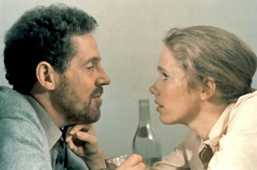 Liv Ullmann and Erland Josephson in Bergman's scenes from a marriage.