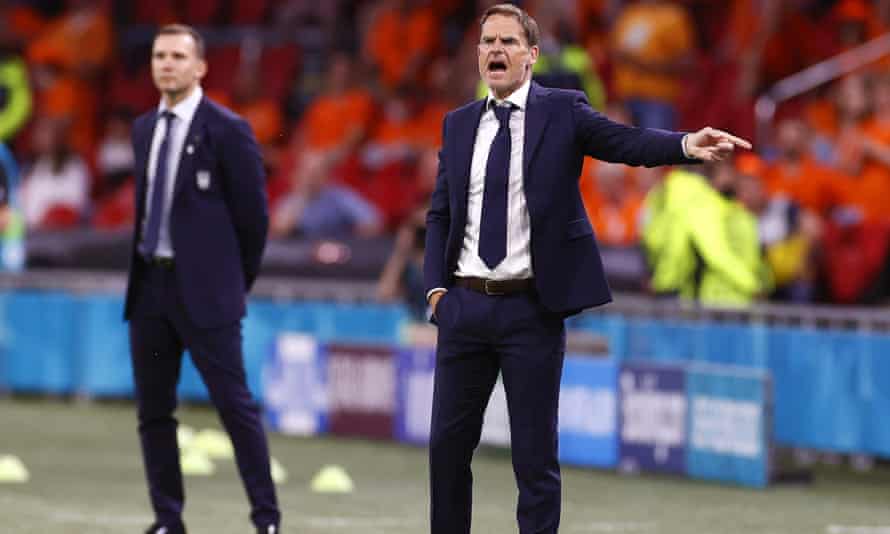 picture Frank De Boer Holland frank de boer ponders back four as