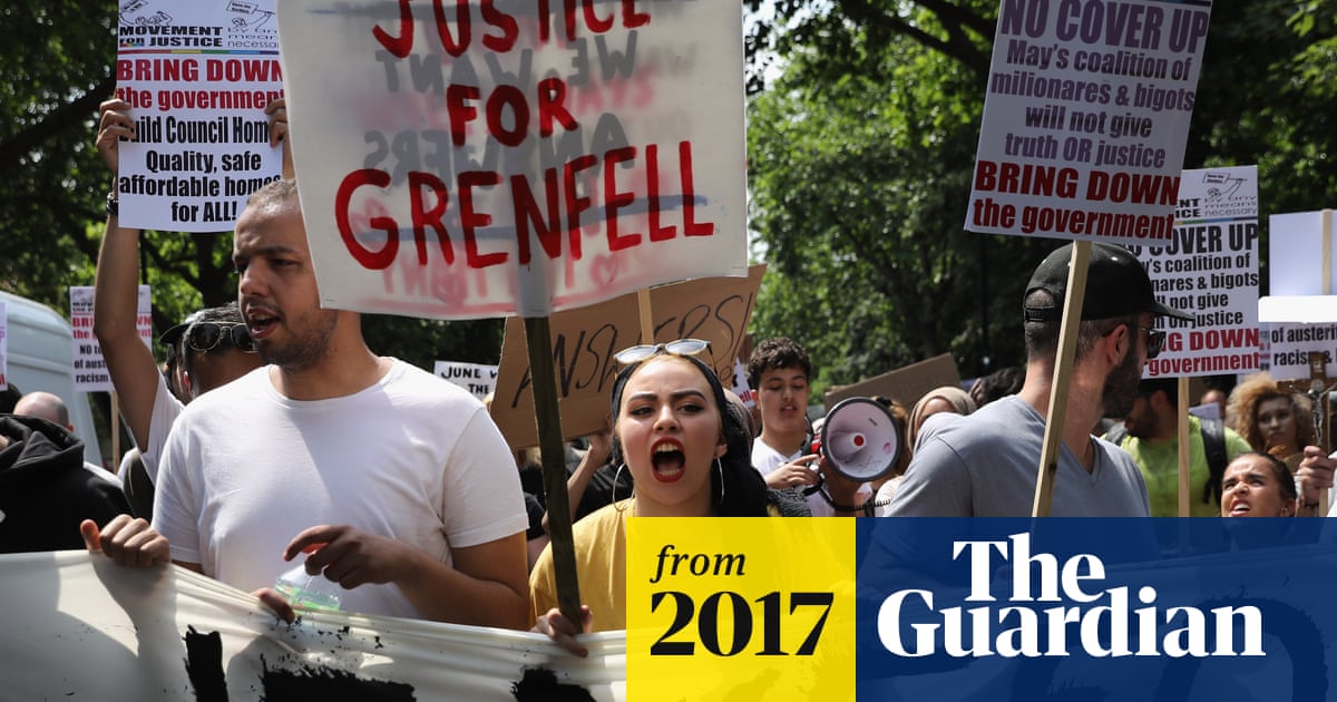 'Day of rage' protesters demand May's resignation Grenfell Tower fire