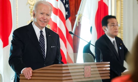 Fumio Kishida meets Joe Biden in Tokyo