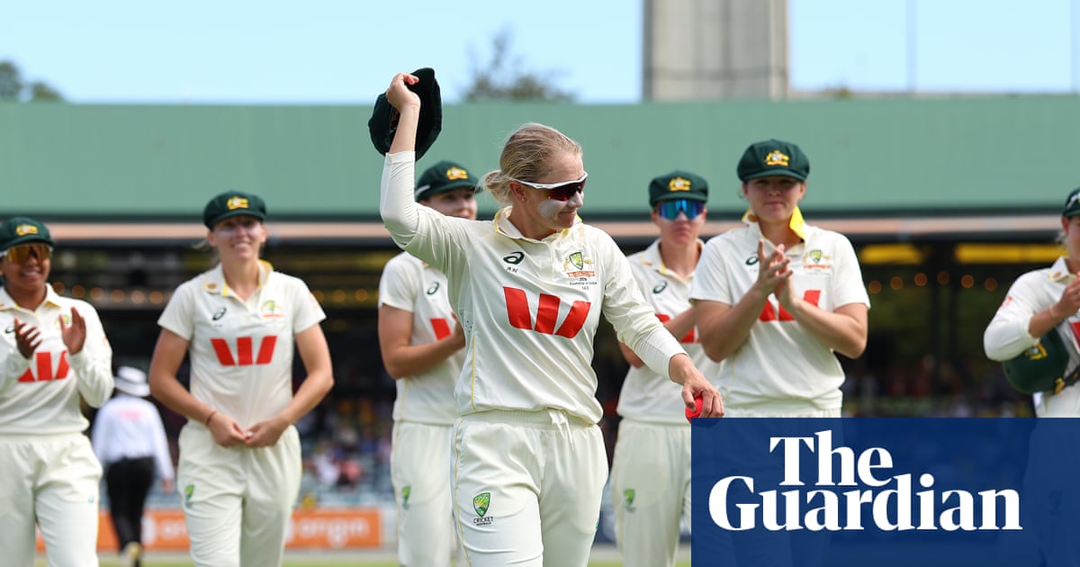 Alyssa Healy’s final match underlines recurring truth of women’s Test cricket | Geoff Lemon