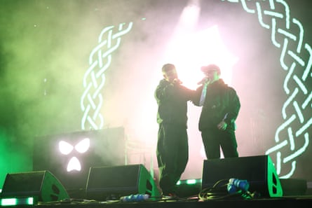 Kneecap performing at Wide Awake festival in May.