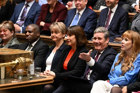 Keir Starmer in the Commons yesterday.