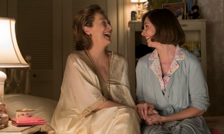 ‘You’re like, Oh, I’ll just act opposite Meryl and react. How could I go wrong?’: a scene from The Post.
