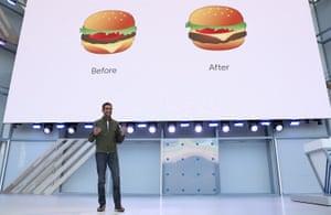 Sundar Pichai at the Google I/O 2018 Conference.