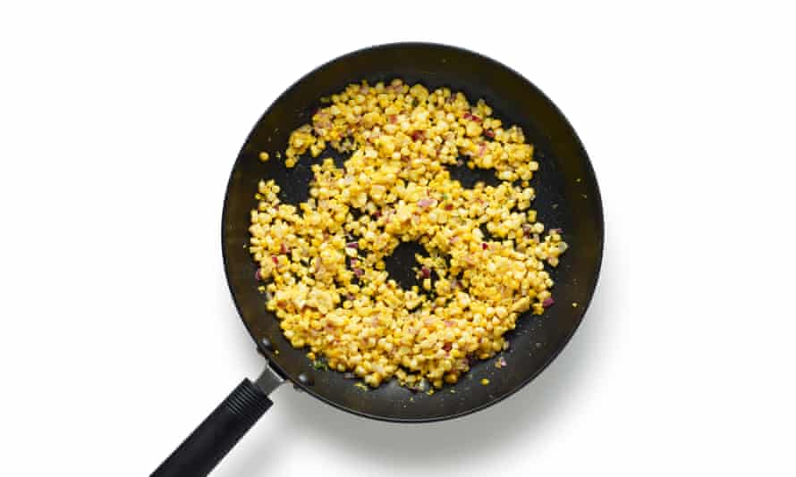 How to make the perfect creamed corn – recipe | Felicity Cloake's how to make the perfect… 10 Felicity Cloake’s perfect creamed corn 07