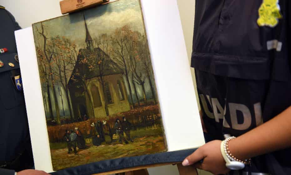 One of the stolen Van Gogh paintings recovered near Naples