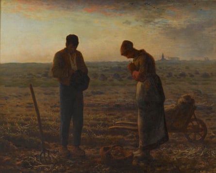 The Angelus by Millet Jean-François.