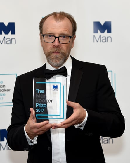 Saunders with the Man Booker prize 2017.