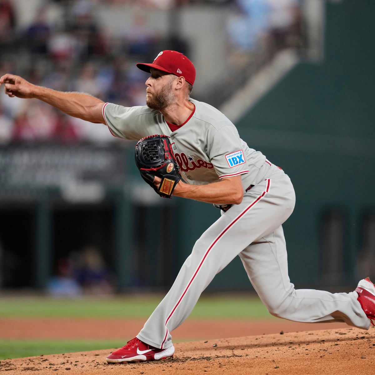 Phillies rocked as star pitcher Zack Wheeler faces six to eight months out | Philadelphia Phillies | The Guardian