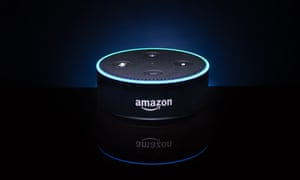 An Amazon ‘Alexa’ Echo Dot device