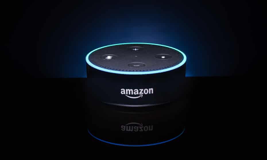 An Amazon ‘Alexa’ Echo Dot device