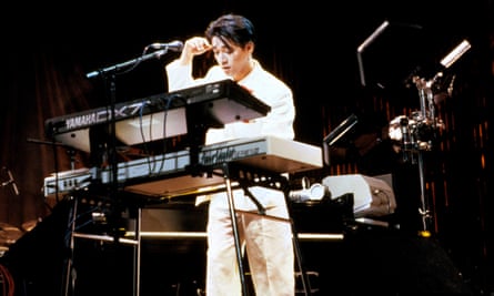 Ryuichi Sakamoto performing in 1988.