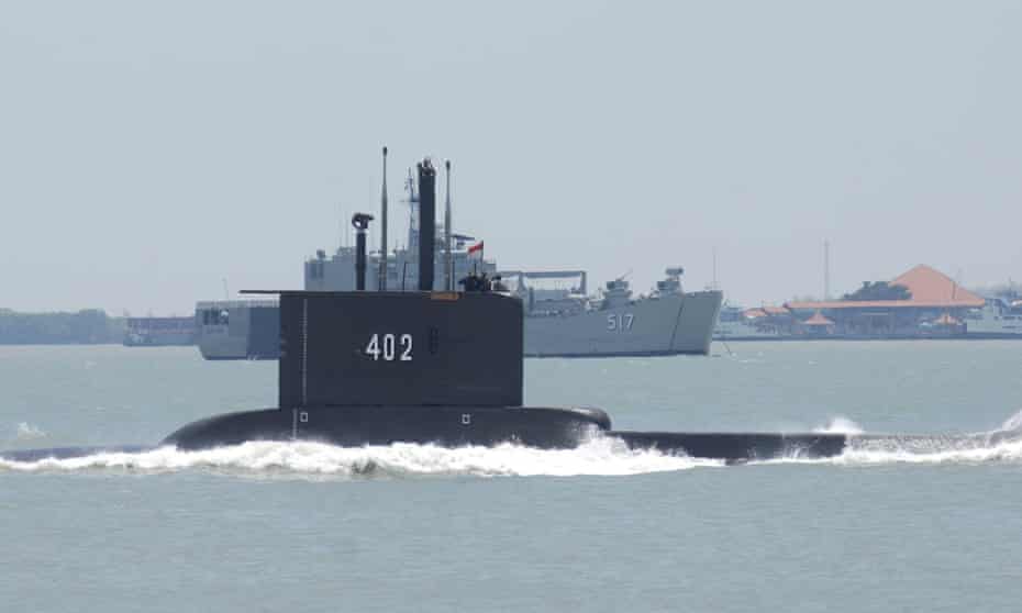 Indonesia Continues Search For Missing Submarine Carrying 53 People Indonesia The Guardian