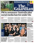 Guardian front page, 15 June 2026.