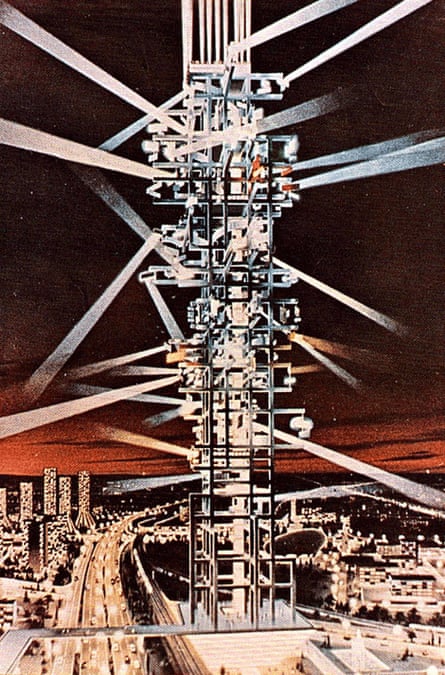 A multimedia answer to the Eiffel Tower … Nicolas Schoffer’s blaring cybernetic skyscraper.