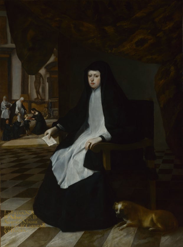 Queen Mariana of Spain in Mourning, 1666.