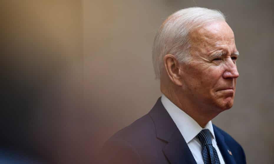 Joe Biden in Rome on 29 October.
