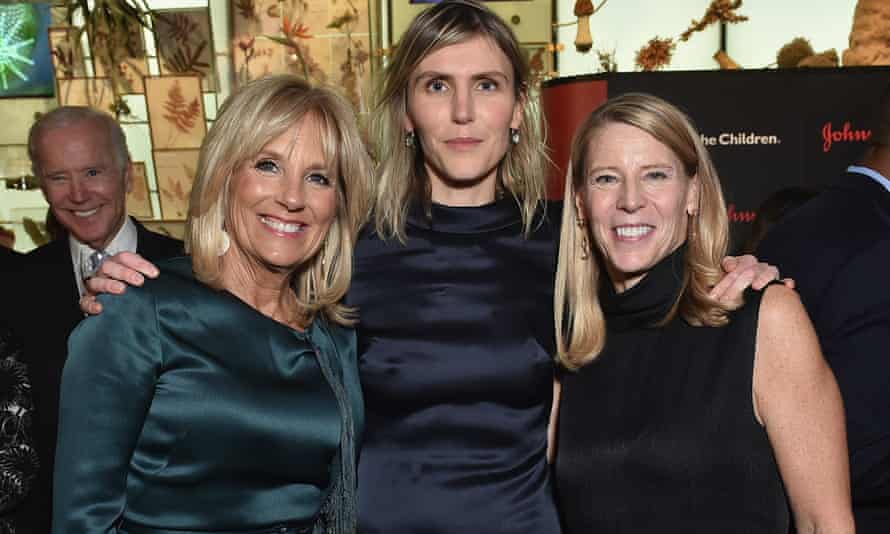 Gabriela Hearst with Jill Biden and Carolyn Miles.