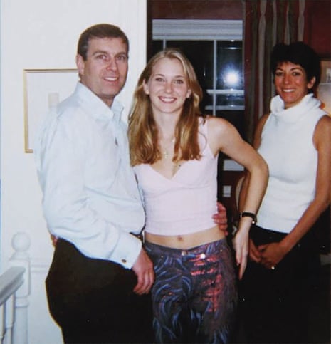 How a picture came to symbolize the Prince Andrew sexual abuse case | Prince Andrew | The Guardian