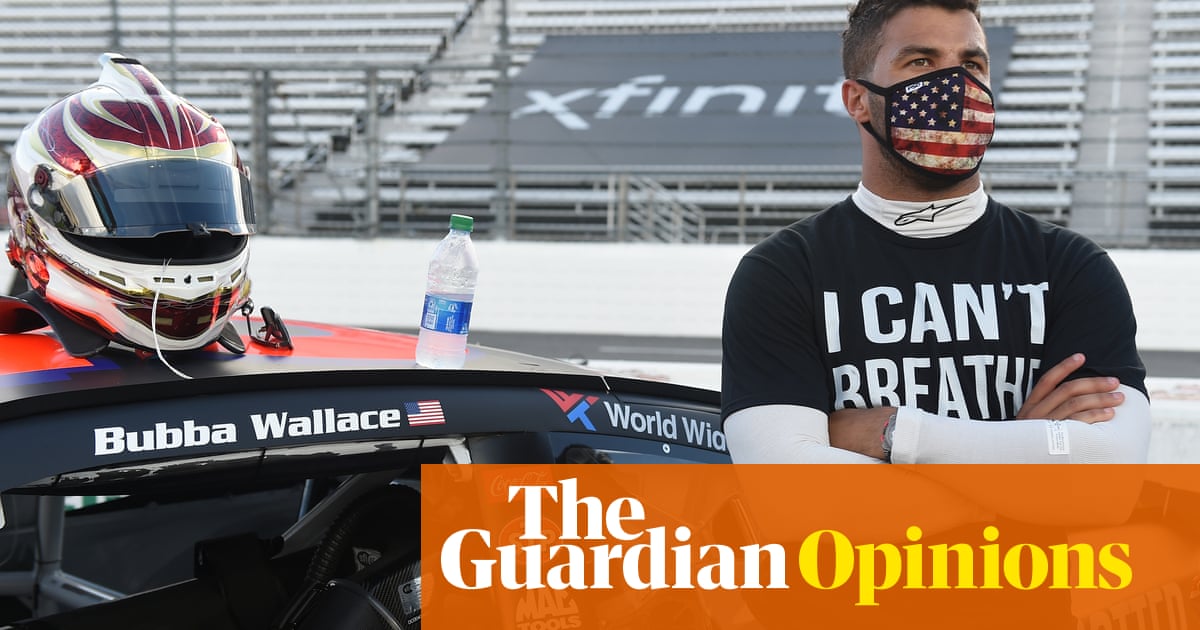 By forcing Nascars Confederate flag ban, Bubba Wallace is saving a sport from itself