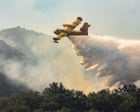 Wildfires rage across southern Europe, forcing thousands to flee homes