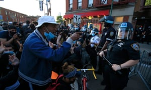 Protests in Brooklyn.
