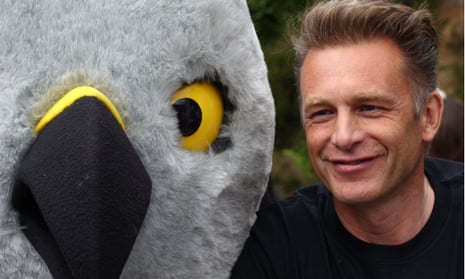 Chris Packham at Hen Harrier Day at the weekend.