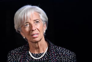 International Monetary Fund (IMF) Managing Director, French Christine Lagarde.