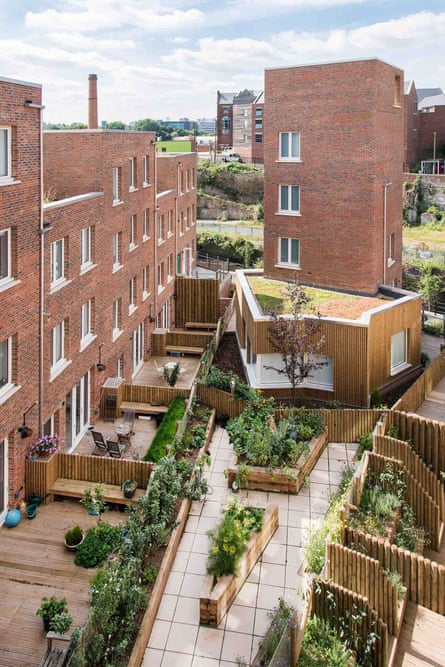 Housing in the Malings development, Ouseburn, Newcastle upon Tyne