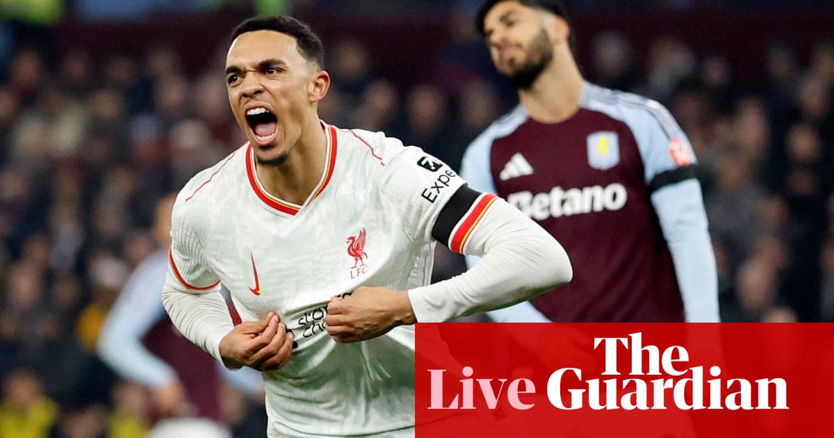 Aston Villa 2-2 Liverpool: Premier League – as it happened