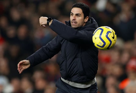 Mikel Arteta: ‘He looks like a handsome tailor’s mannequin haunted by the spirit of a Victorian wraith.’