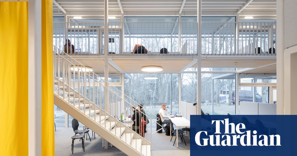 ‘It should feel like an extension of the living room’: radical study centre is named best building in Europe