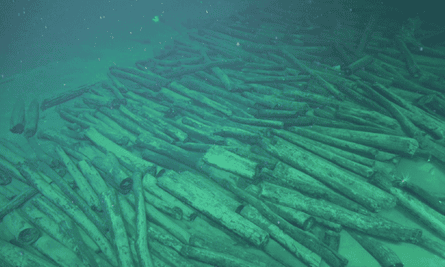 Remains of the shipwrecks were captured during a preliminary search.