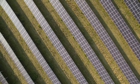 Solar energy panels in Germany
