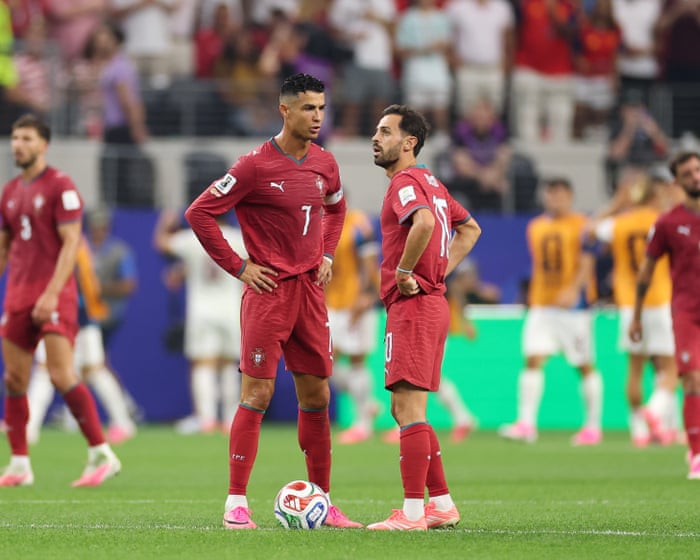 Fifa flies Portugal’s World Cup team on plane used for ICE deportations