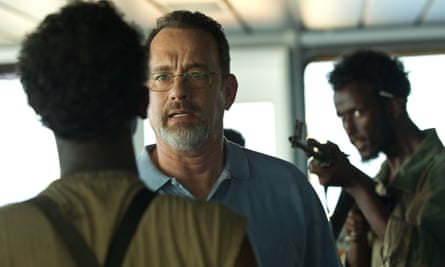 Tom Hanks faces up to Somali pirates in Captain Phillips