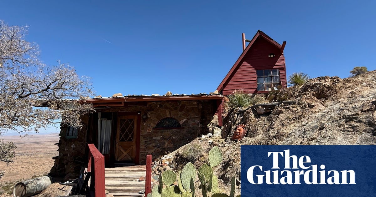 Bedrock in the bedroom and an indoor stream: is this Arizona's strangest home?