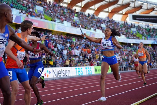 Allyson Felix brings her career to an end.