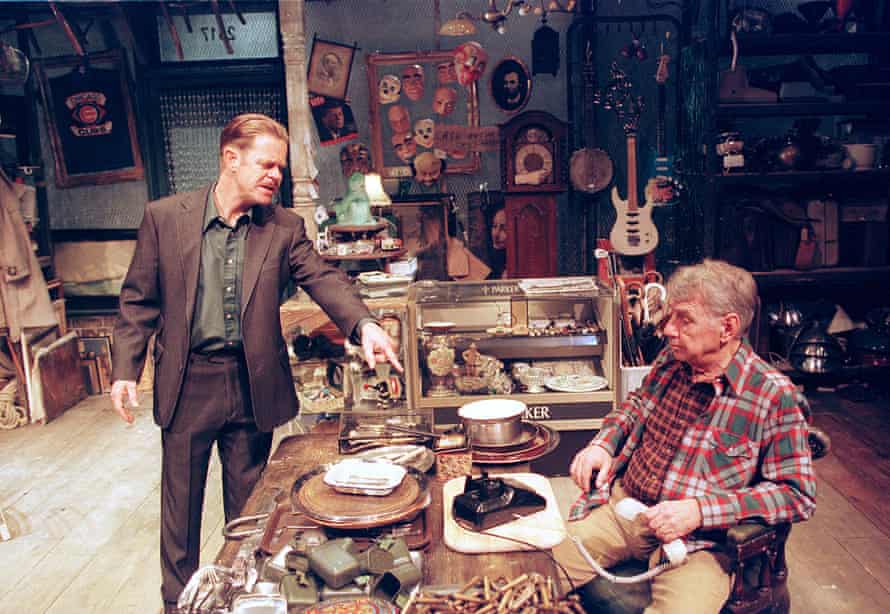 Philip Baker Hall, right, on stage with William H Macy in American Buffalo at the Donmar Warehouse in London, 2000.