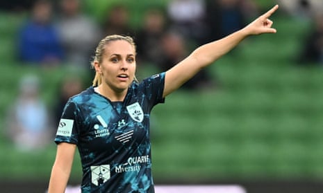 Sydney FC’s Mackenzie Hawkesby was named player of the A-League Women Grand Final.