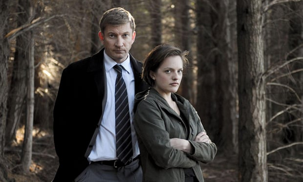Elizabeth Moss with David Wenham in Top of the Lake. Photograph: See-Saw Films/Escapade Pictu/Rex/Shutterstock