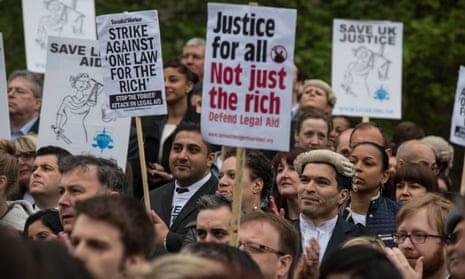 The new research comes five years after the biggest cuts to the legal aid scheme in the UK since its introduction after the second world war.