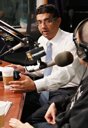 Dinesh D’Souza on the Opie and Anthony Show in 2012.