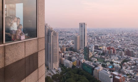 Tokyo metropolitan govemment building observation decks, Tokyo, Japan