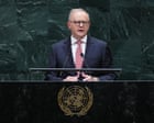 Australia news live: Albanese ramps up security council bid at UN; Hume says AI hack shows Australia needs more AI