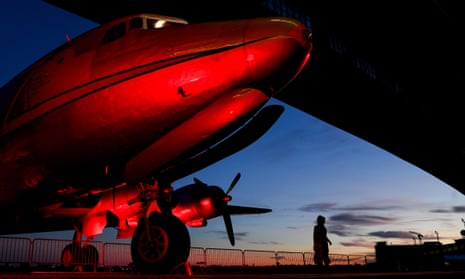 A Douglas C-54 Skymaster plane was bound for Montana carrying 44 crew and passengers from Anchorage, Alaska, when it disappeared over Canada.