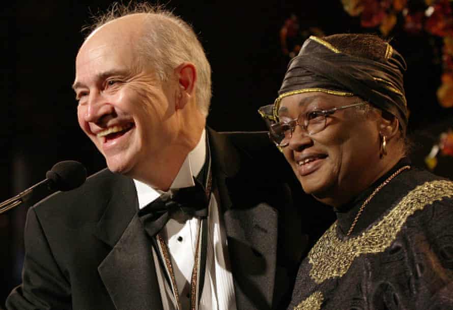 With Phillip Hoose at the National Book awards in New York in 2009.