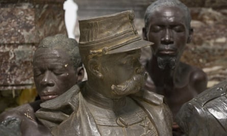 Busts on display at the Africa Museum in Tervuren.